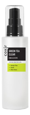 Эмульсия для лица с экстрактом зеленого чая Green Tea Clear Emulsion 100мл эмульсия для лица с экстрактом зеленого чая green tea seed premium moisture emulsion 350мл