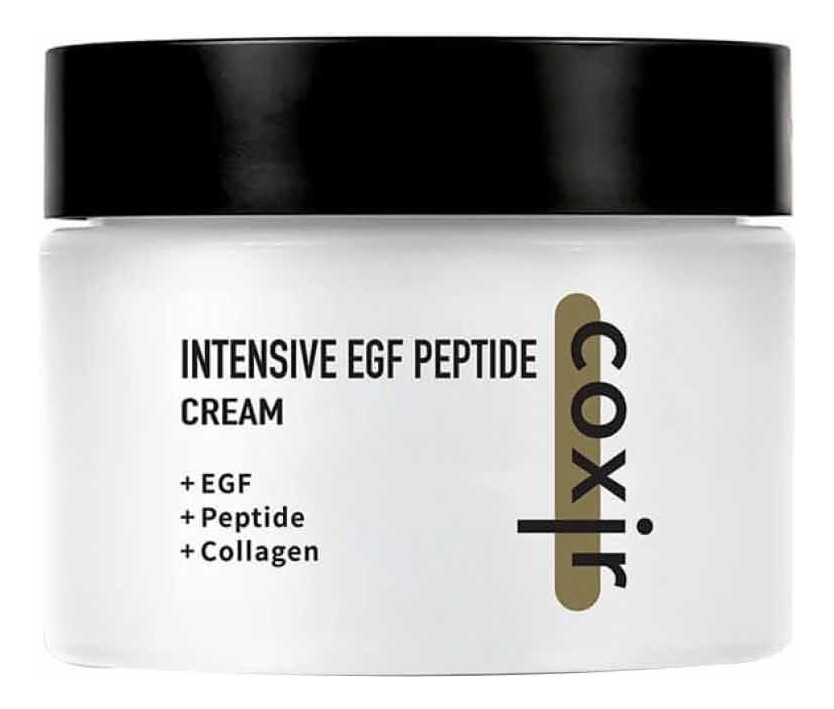 Крем для лица регенерирующий Intensive EGF Peptide Cream 50мл инновационный лифтинг крем вокруг глаз medi peel peptide 9 shrink lif tox eye cream 20 мл