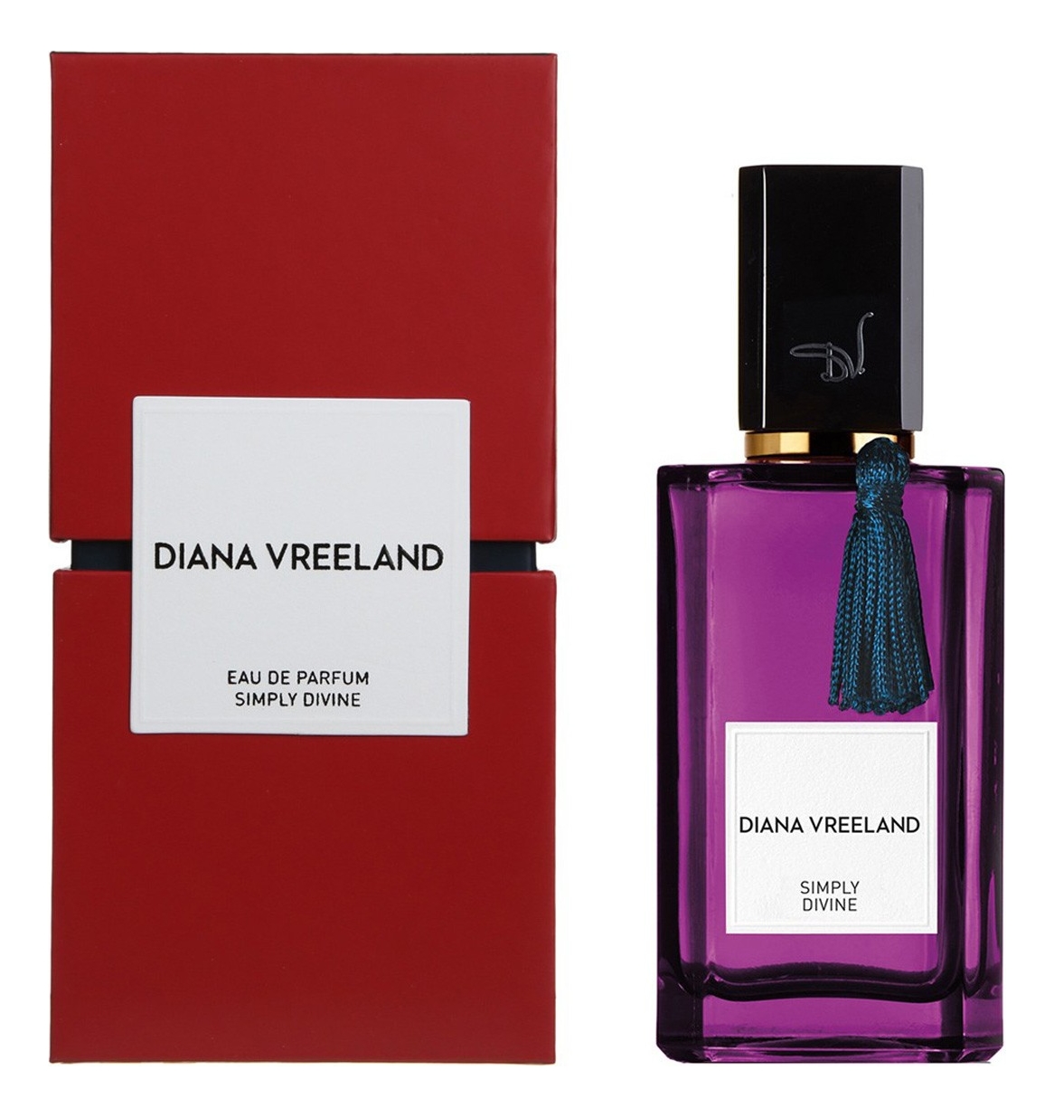 

Diana Vreeland Simply Divine : парфюмерная вода 100мл, Diana Vreeland Simply Divine