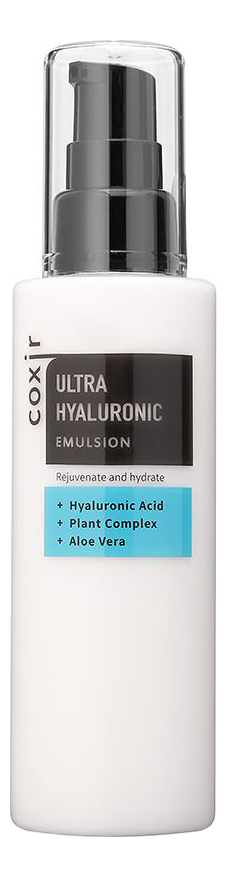 Эмульсия для лица с гиалуроновой кислотой Ultra Hyaluronic Emulsion 100мл coxir ultra hyaluronic emulsion эмульсия с гиалуроновой кислотой для лица 100 мл