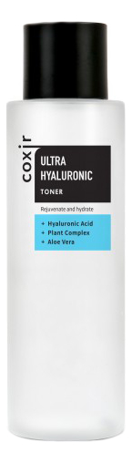 Купить Тонер для лица с гиалуроновой кислотой Ultra Hyaluronic Toner 150мл, Coxir