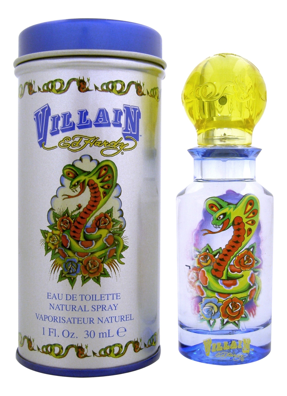 

Ed Hardy Villain for Men: туалетная вода 30мл, Ed Hardy Villain For Men