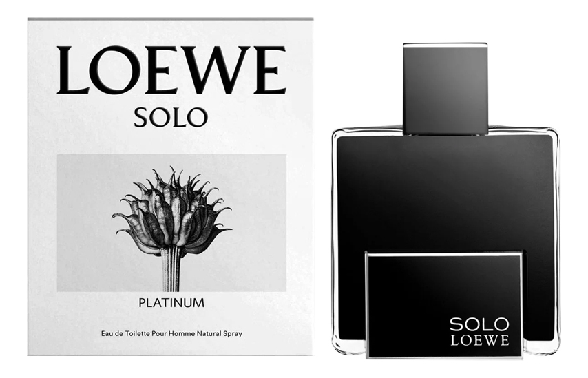 

Solo Platinum: туалетная вода 100мл, Solo Platinum
