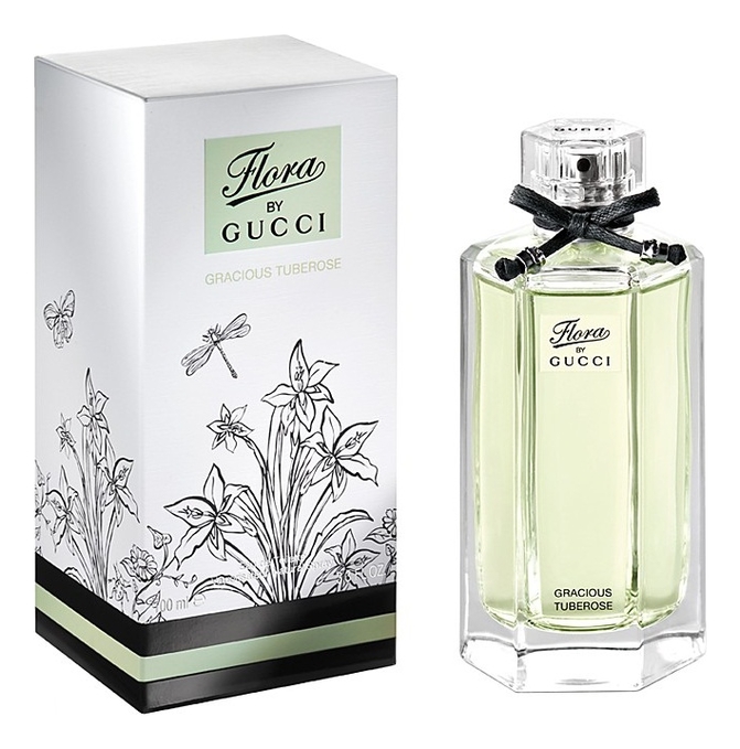 Flora by Gucci Gracious Tuberose: туалетная вода 100мл flora by gucci gracious tuberose набор т вода 50мл т вода 5мл лосьон д тела 50мл