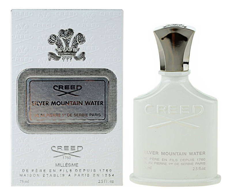 

Silver Mountain Water: парфюмерная вода 75мл, Silver Mountain Water