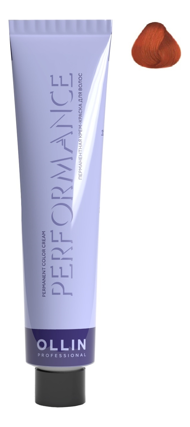 Перманентная крем-краска для волос Performance Permanent Color Cream 60мл: 0/44 медный перманентная крем краска для волос performance permanent color cream 60мл 0 0 нейтральный