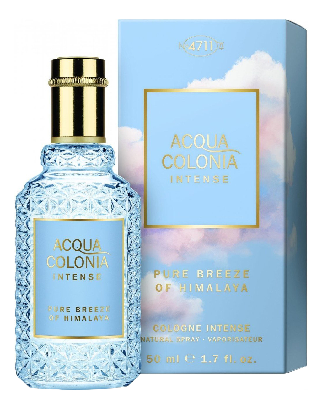 

4711 Acqua Colonia Intense Pure Breeze Of Himalaya: одеколон 50мл, 4711 Acqua Colonia Intense Pure Breeze Of Himalaya
