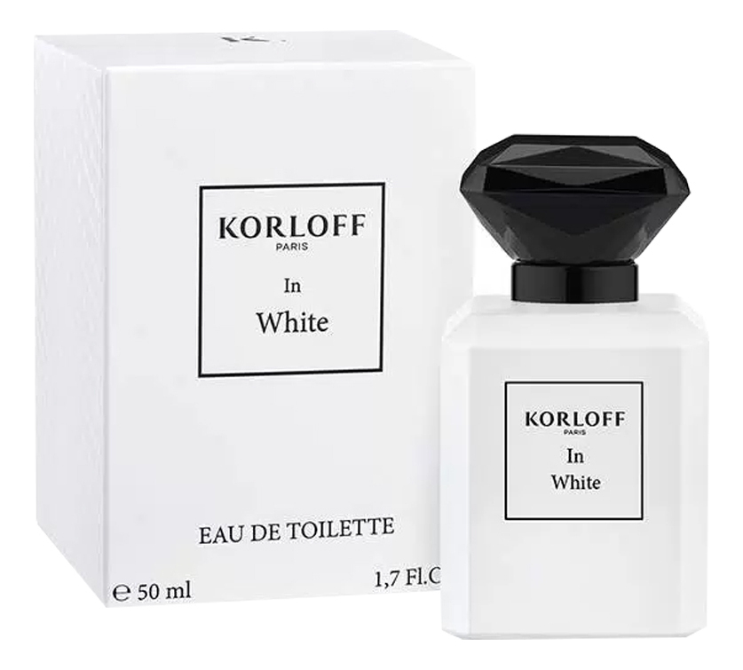 

Korloff In White: туалетная вода 50мл, Korloff In White