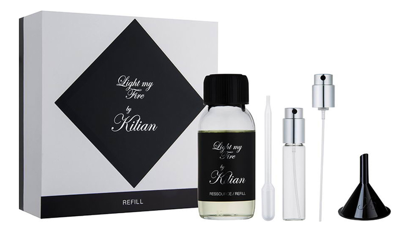 

Light My Fire: парфюмерная вода 50мл запаска (флакон + лейка + дорожный флакон 7,5мл), Light My Fire