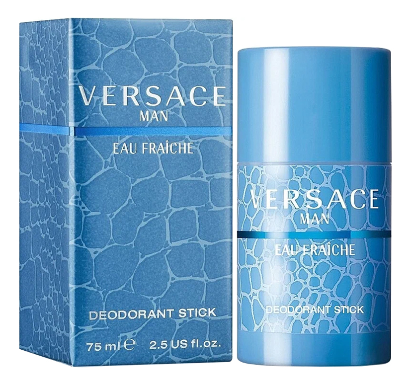 Versace Eau Fraiche Man: твердый дезодорант 75мл versace dylan turquoise 50