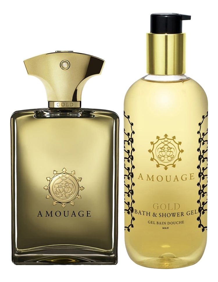 

Gold For Men: набор (п/вода 100мл + гель д/душа 300мл), Gold For Men