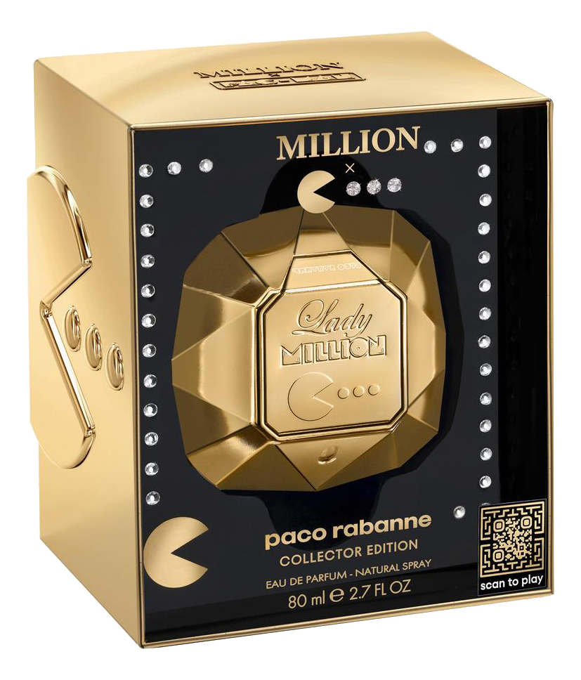 

Lady Million X Pac-Man Collector Edition 2019: парфюмерная вода 80мл, Lady Million X Pac-Man Collector Edition 2019