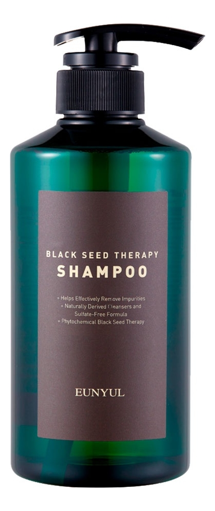 Шампунь для волос с маслом черного тмина Black Seed Therapy Shampoo 500мл