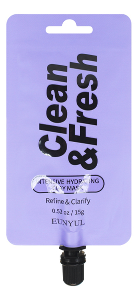 

Глиняная маска для лица Clean & Fresh Intensive Hydrating Clay Mask 15г