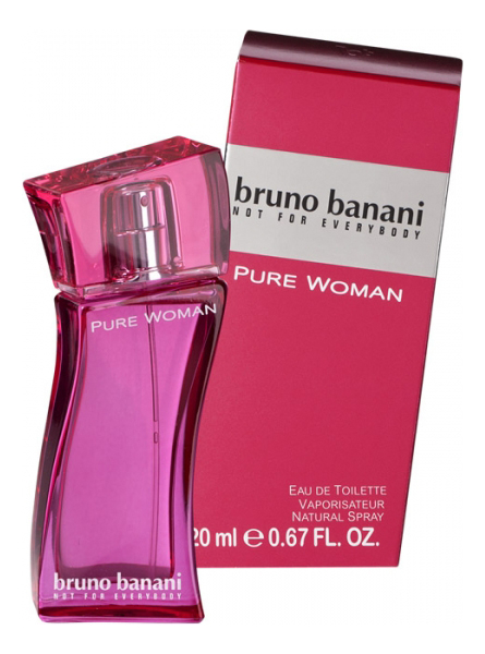 Pure woman: туалетная вода 20мл bruno banani pure woman 60