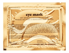 Grace and Stella Патчи для области вокруг глаз с коллагеном и коллоидным золотом Anti Wrinkle + Energizing Eye Masks