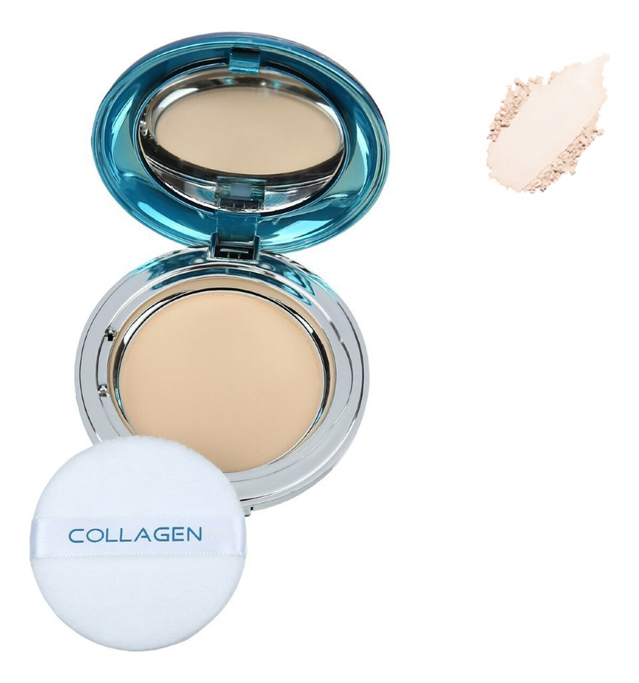 

Компактная пудра с коллагеном Collagen Hydro Moisture Two Way Cake SPF25 2*13г: No 13, Компактная пудра с коллагеном Collagen Hydro Moisture Two Way Cake SPF25 2*13г