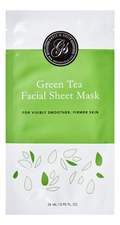 Grace and Stella Тканевая маска для лица с экстрактом зеленого чая Green Tea Facial Sheet Mask 6шт