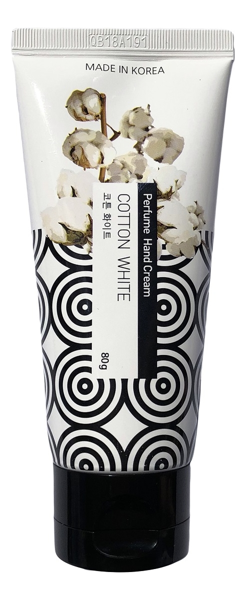 

Парфюмерный крем для рук с экстрактом хлопка Jungnani Perfume Hand Cream Cotton White 80г
