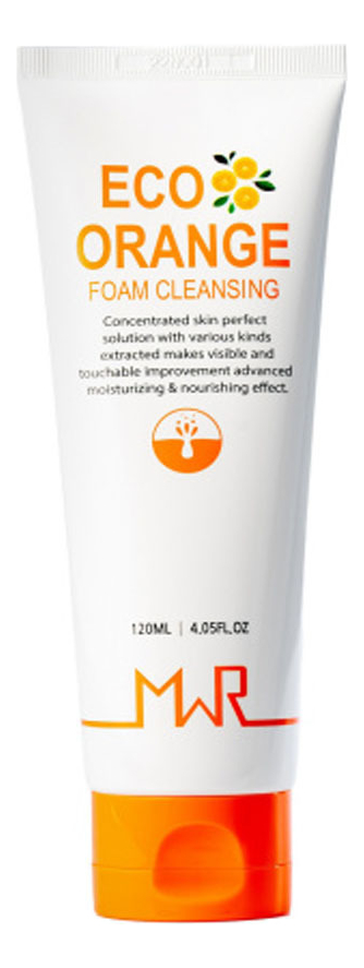 

Очищающая пенка с экстрактом апельсина MWR Eco Orange Foam Cleansing 120мл