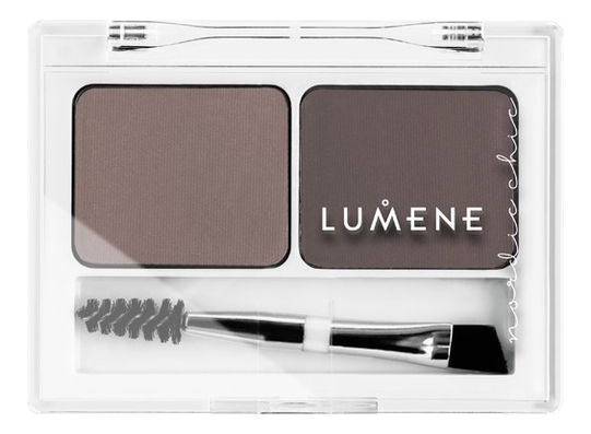 

Палетка теней для макияжа бровей Nordic Chic Extra Stay Eyebrow Palette 3,6г: Средний коричневый, Палетка теней для макияжа бровей Nordic Chic Extra Stay Eyebrow Palette 3,6г