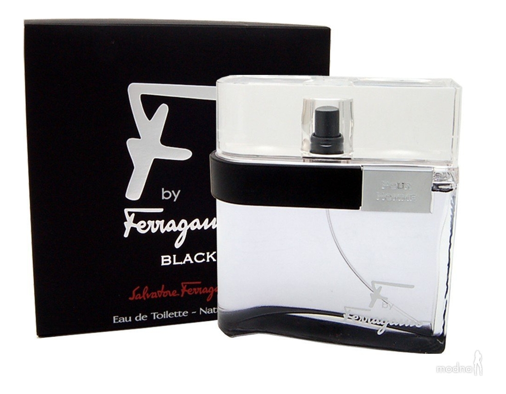 

F By Ferragamo Black pour homme: туалетная вода 30мл, F By Ferragamo Black Pour Homme