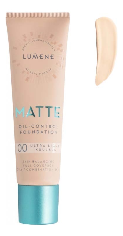 

Матирующий тональный крем Nordic Chic Matte Oil-Control Foundation 30мл: 00 Ultra Light, Матирующий тональный крем Nordic Chic Matte Oil-Control Foundation 30мл