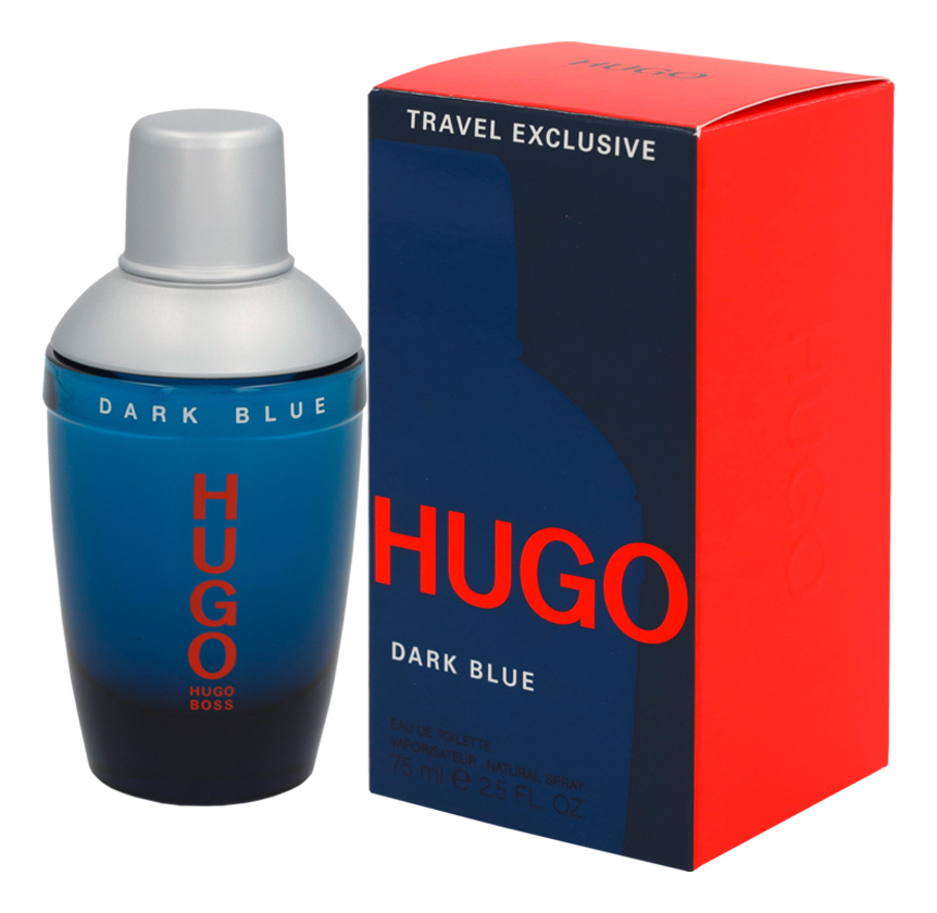 

Hugo Dark Blue: туалетная вода 75мл, Hugo Dark Blue