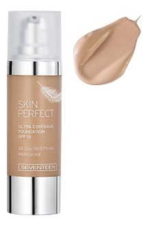 

Тональный крем с матирующим эффектом водостойкий Skin Perfect Ultra Coverage Foundation SPF15 30мл: No 02, Тональный крем с матирующим эффектом водостойкий Skin Perfect Ultra Coverage Foundation SPF15 30мл