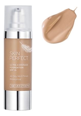 

Тональный крем с матирующим эффектом водостойкий Skin Perfect Ultra Coverage Foundation SPF15 30мл: No 03, Тональный крем с матирующим эффектом водостойкий Skin Perfect Ultra Coverage Foundation SPF15 30мл