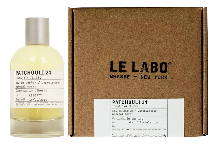 

Patchouli 24: парфюмерная вода 100мл, Patchouli 24