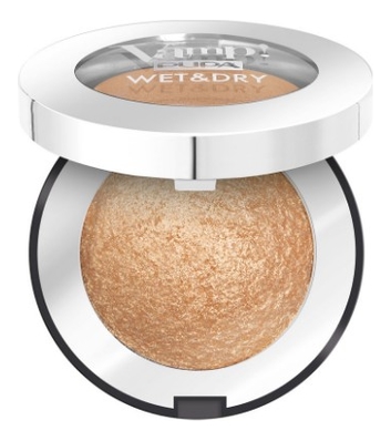 

Запеченные тени для век Vamp! Wet & Dry Eyeshadow 1г: 101 Precious Gold, Запеченные тени для век Vamp! Wet & Dry Eyeshadow 1г
