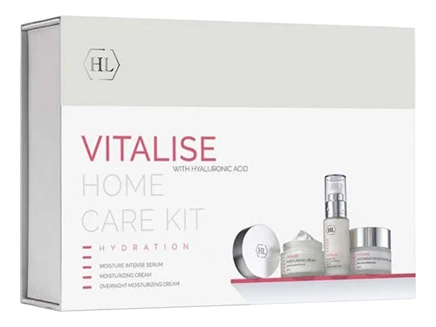 Набор для лица Vitalise Hydration (сыворотка Moisture Intense Serum 30мл + крем Moisturizing Cream 50мл + ночной крем Overnight Moisturizer Cream 50мл) смягчающий питательный крем для лица vitalise overnight moisturizer cream 50мл