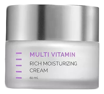 Увлажняющий крем для профилактики преждевременного старения Multi Vitamin Rich Moisturizing Cream 50мл zaful ribbed colorblock v wired bikini top m multi a