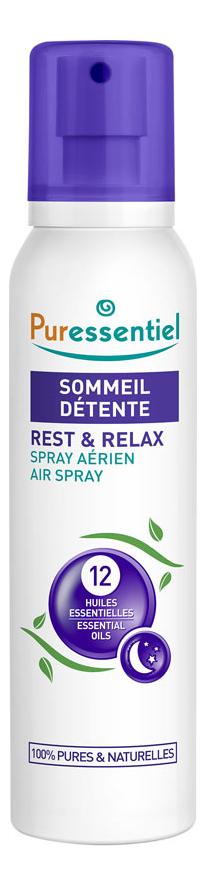 Спрей для воздуха Отдых и релакс 12 эфирных масел Sommeil Detente Spray Aerien 75мл: Спрей 75мл