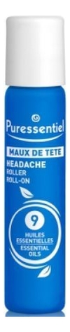 

Роллер успокаивающий от головной боли 9 эфирных масел Maux De Tete Roller 5мл