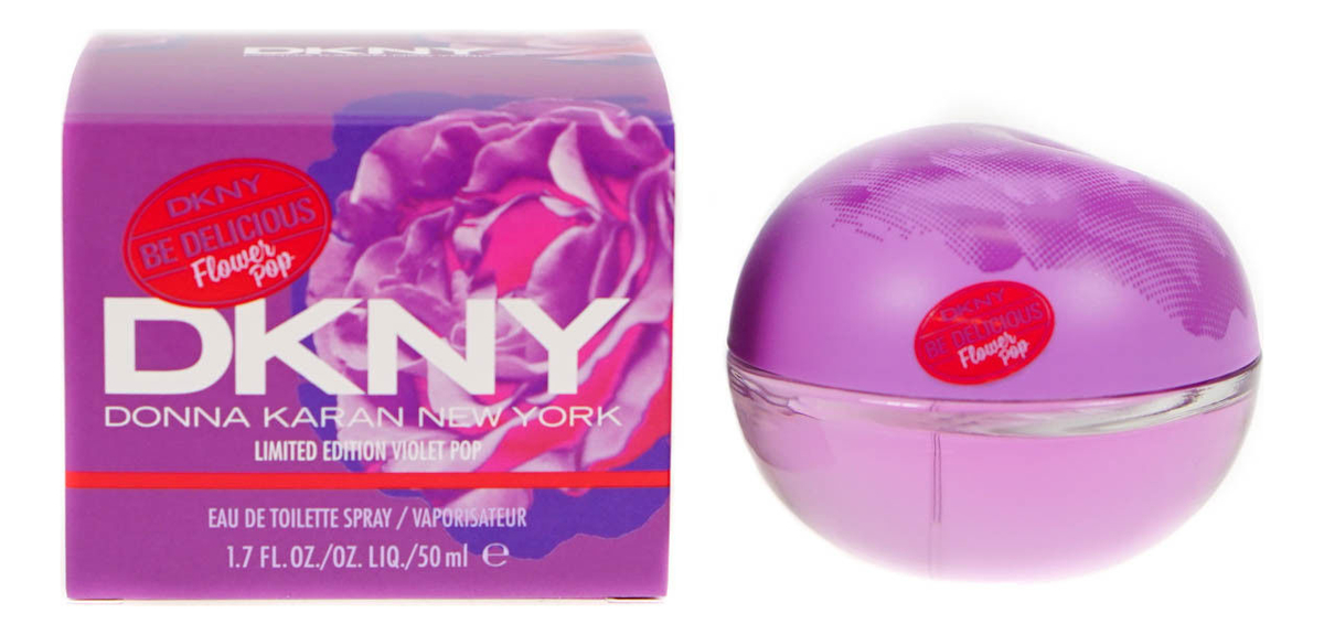 

Be Delicious Flower Pop Violet Pop: туалетная вода 50мл, Be Delicious Flower Pop Violet Pop