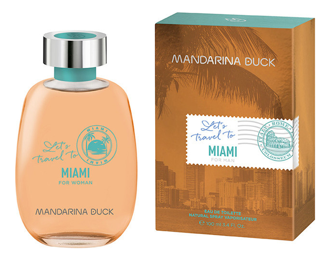 

Let's Travel To Miami For Woman: туалетная вода 100мл, Let's Travel To Miami For Woman