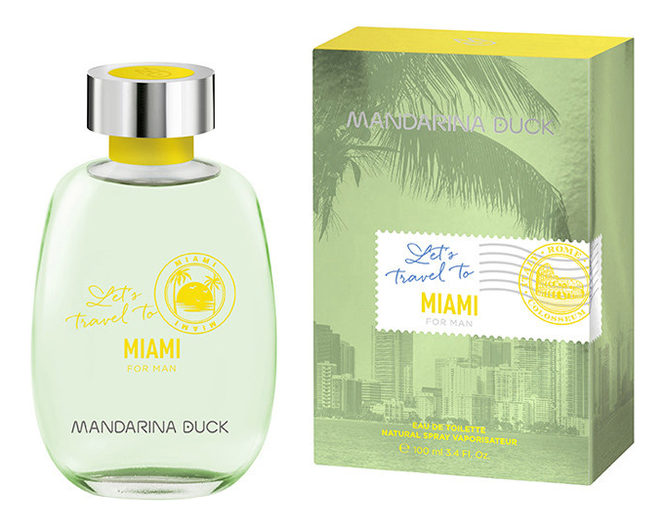 

Let's Travel To Miami For Man: туалетная вода 100мл, Let's Travel To Miami For Man