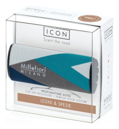 

Ароматизатор для автомобиля Текстильная геометрия Icon Legni & Spezie (лес и специи)