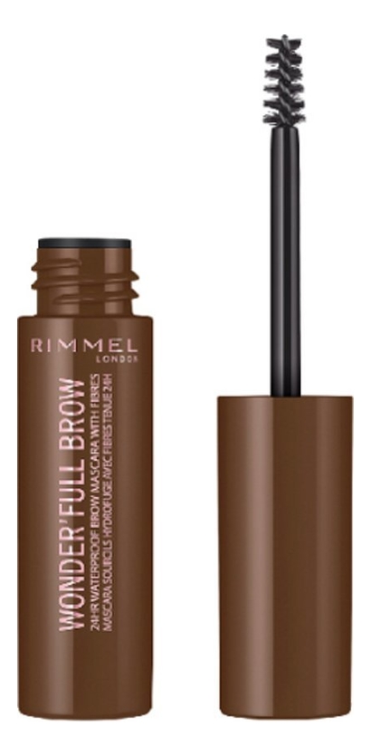 

Тушь для бровей Wonder`Full Brow: 002 Medium Brown, Тушь для бровей Wonder`Full Brow