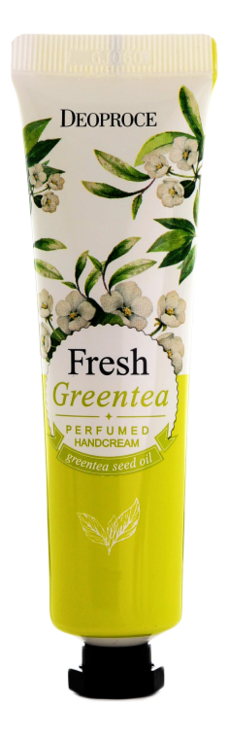 Крем для рук парфюмерный Fresh Perfumed Hand Cream 50г: Greentea крем для рук deoproce fresh greentea perfumed handcream 50 г