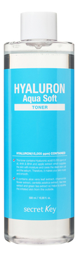 Гиалуроновый тонер для лица Hyaluron Aqua Soft Toner 500мл