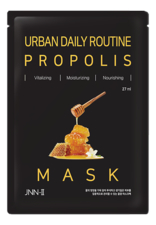 Joy Life Тканевая маска для лица с прополисом JNN-II Urban Daily Routine Propolis Mask 27мл