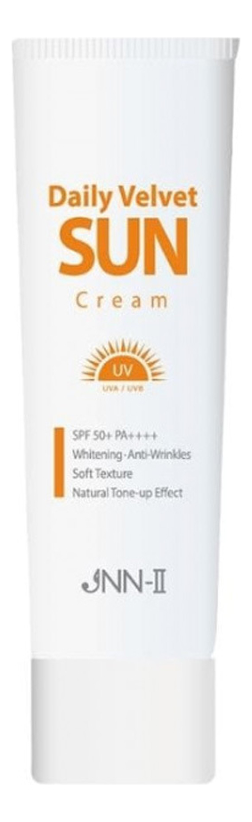 Крем для лица солнцезащитный JNN-II Daily Velvet Suncream SPF50+ PA++++ 50г от Randewoo