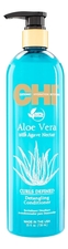 CHI Кондиционер для облегчения расчесывания Aloe Vera With Agave Nectar Curls Defined Detangling Conditioner