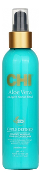 Несмываемый кондиционер для вьющихся волос Aloe Vera With Agave Nectar Curls Defined Humidity Resistant Leave-In Conditioner 177мл