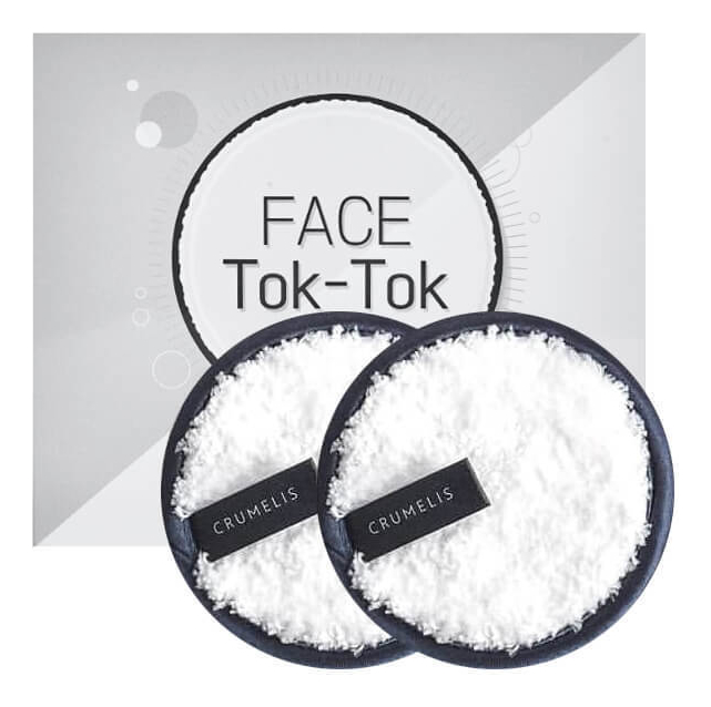 

Косметический спонж для очищения кожи Face Tok-Tok 2шт