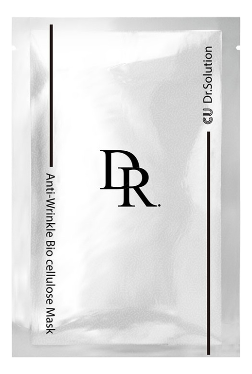

Гидрогелевая маска для лица с пептидами Dr. Solution Anti-Wrinkle Bio Cellulose Mask 30мл
