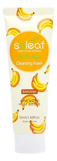 

Очищающая пенка для лица с экстрактом банана So Fruity Banana Cleansing Foam: Пенка 50мл, Очищающая пенка для лица с экстрактом банана So Fruity Banana Cleansing Foam